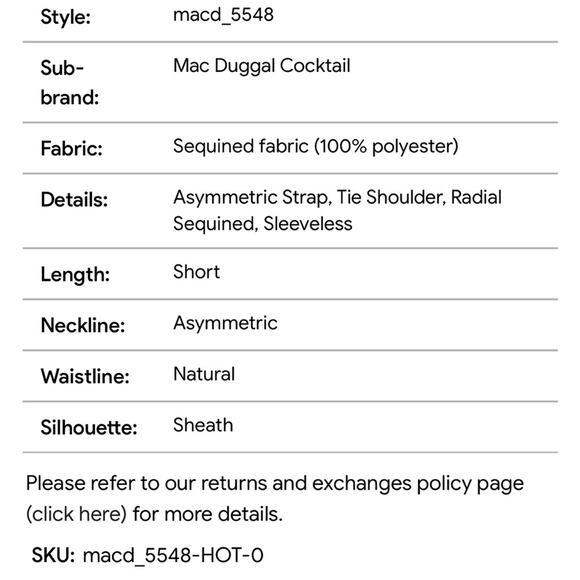 NWT Mac Duggal 5548 Sequin After Prom Dress Hot Pink Shoulder Mini Fitted Barbie - Picture 16 of 16